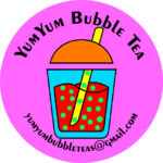 DIY bubble tea kit with colorful ingredients.